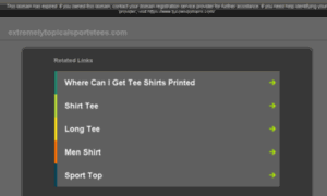 Extremelytopicalsportstees.com thumbnail