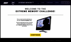 Extremememorychallenge.com thumbnail