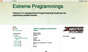 Extremeprogrammings.blogspot.in thumbnail
