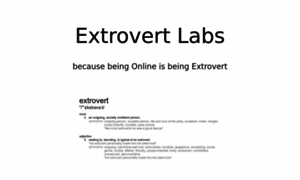 Extrovertlabs.com thumbnail