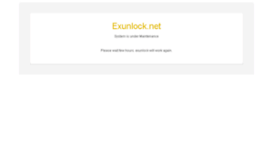 Exunlock.net thumbnail
