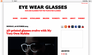 Eye-wear-glasses.com thumbnail