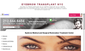 Eyebrowtransplantnyc.org thumbnail