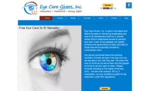 Eyecaregivers.org thumbnail