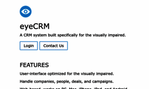 Eyecrm.com thumbnail