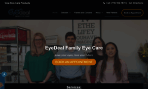 Eyedealfamilyeyecare.com thumbnail