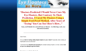 Eyefloatersolution.com thumbnail
