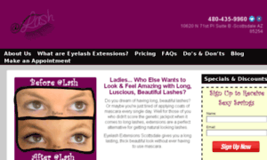 Eyelashextensionscottsdale.com thumbnail