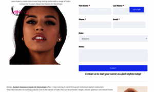 Eyelashextensionstraining.com thumbnail