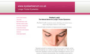 Eyelashserum.co.uk thumbnail