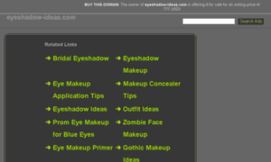 Eyeshadow-ideas.com thumbnail