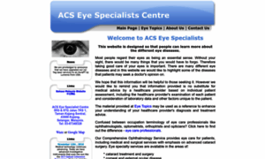 Eyespecialist.name thumbnail