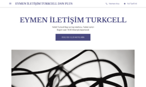 Eymen-iletisim-turkcell-dsn-plus.business.site thumbnail