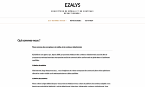 Ezalys.com thumbnail