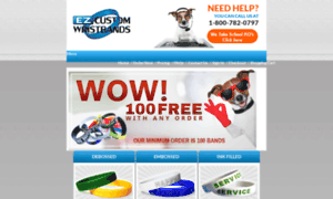 Ezcustomwristbands.com thumbnail