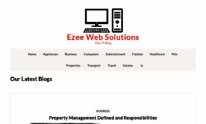 Ezeewebsolutions.com thumbnail