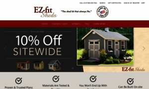 Ezfitsheds.com thumbnail