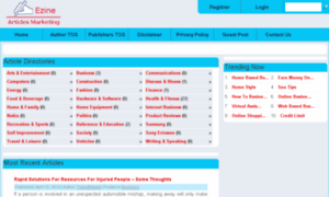 Ezinearticlesmarketing.com thumbnail