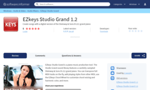 Ezkeys-studio-grand.software.informer.com thumbnail