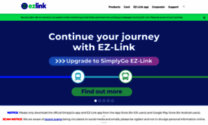 Ezlink.com.sg thumbnail