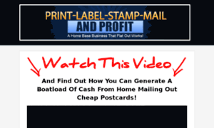 Ezpostcardprofits.com thumbnail