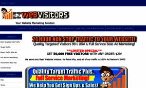 Ezwebvisitors.net thumbnail