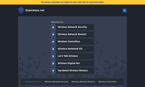 Ezwireless.net thumbnail