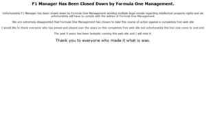 F1-manager.co.uk thumbnail