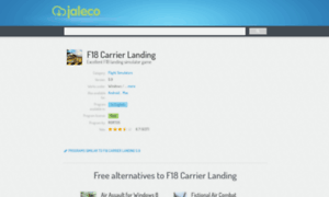 F18-carrier-landing.jaleco.com thumbnail