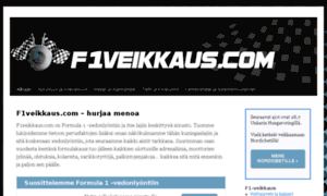 F1veikkaus.com thumbnail