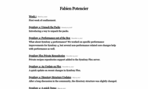 Fabien.potencier.org thumbnail