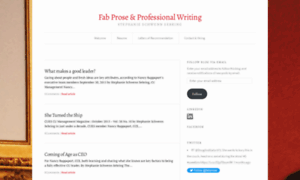 Fabproseprofessionalwriting.com thumbnail