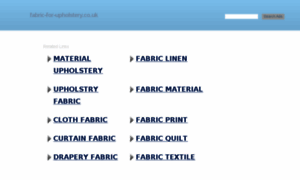 Fabric-for-upholstery.co.uk thumbnail