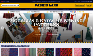 Fabricland.co.uk thumbnail