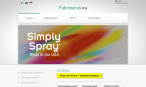 Fabricspray.eu thumbnail