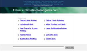 Fabricsublimationlosangeles.com thumbnail