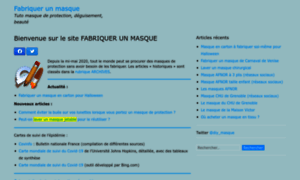 Fabriquer-un-masque.fr thumbnail