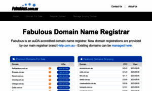 Fabulousdomains.com.au thumbnail