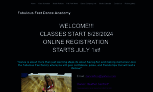 Fabulousfeetdanceacademy.com thumbnail