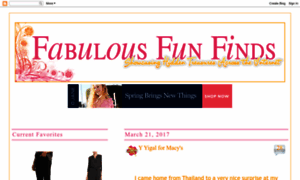 Fabulousfunfinds.blogspot.com thumbnail