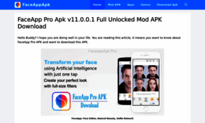 Faceappapk.pro thumbnail