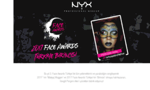 Faceawards.nyxcosmetics.com.tr thumbnail