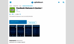 Facebook-statuses-and-quotes.en.uptodown.com thumbnail