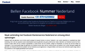 Facebook.contactnummernederlands.com thumbnail