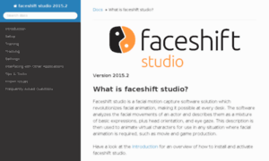 Faceshift.com thumbnail