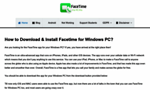 Facetimeforpc.pro thumbnail