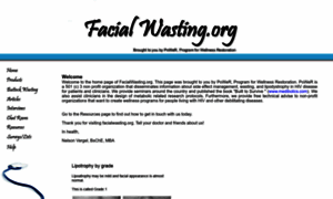 Facialwasting.org thumbnail