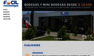 Facilminibodegas.cl thumbnail