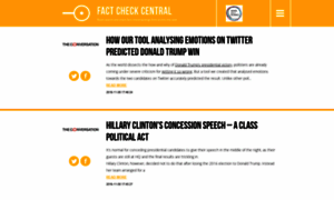 Factcheckcentral.org thumbnail