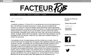 Facteurpub.com thumbnail